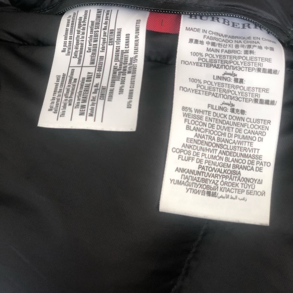 BURBERRY REVERSIBLE MONOGRAM PRINT PUFFER UNISEX - Picture 6 of 9